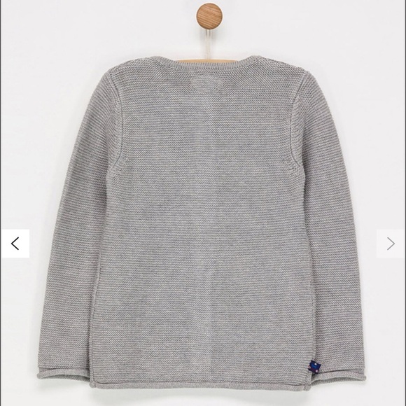 Sergent major Silver knit cardigan Girls SZ 7 - Picture 2 of 7